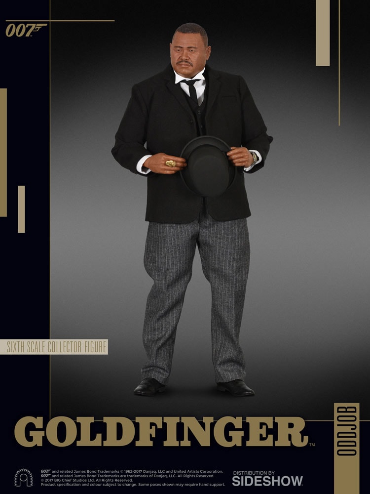 James Bond Oddjob Sixth Scale Figure by BIG Chief Studios