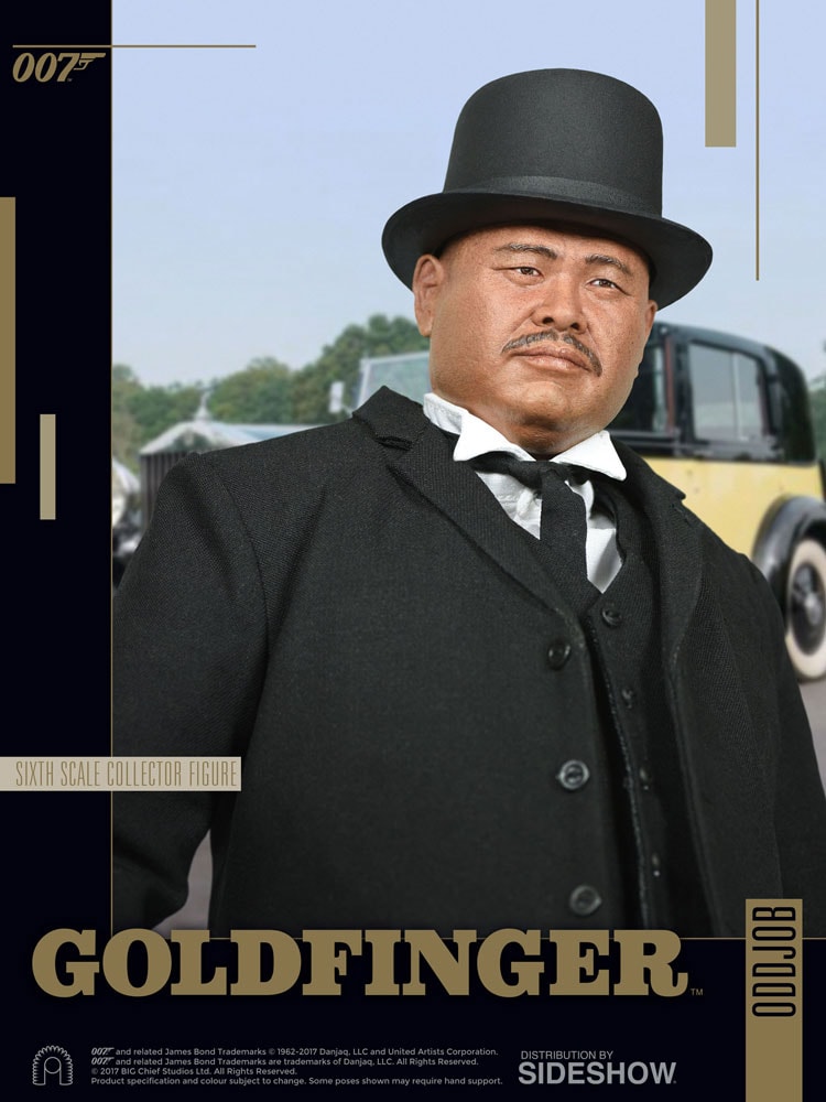 James Bond Oddjob Sixth Scale Figure by BIG Chief Studios