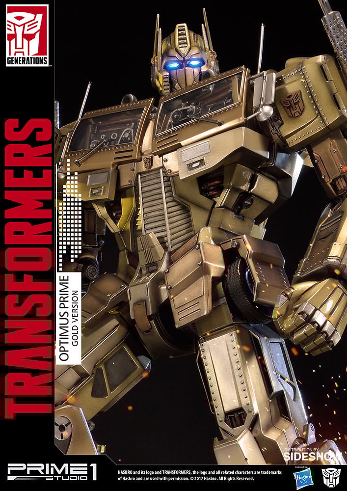 Transformers Optimus Prime Gold Version Transformers Gener