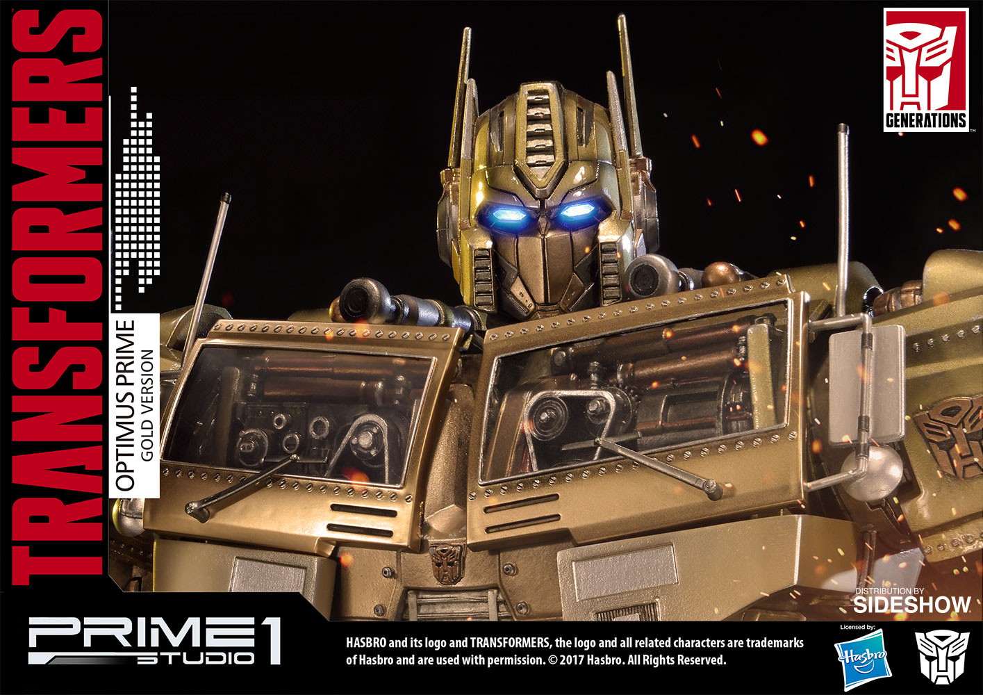 Transformers Optimus Prime Gold Version - Transformers Gener