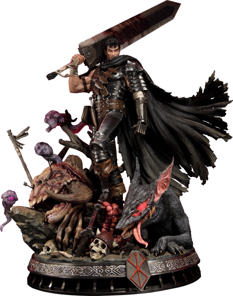 Berserk Guts The Black Swordsman Statue by Prime 1 Studio