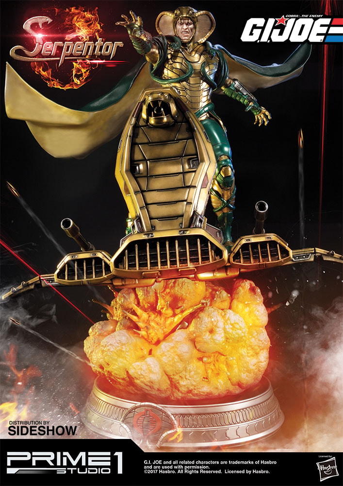 G.I. Joe Serpentor Statues  Collector Edition (Prototype Shown) View 5