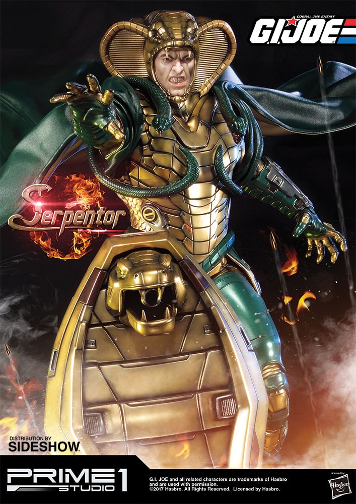 G.I. Joe Serpentor Statues  Collector Edition (Prototype Shown) View 6