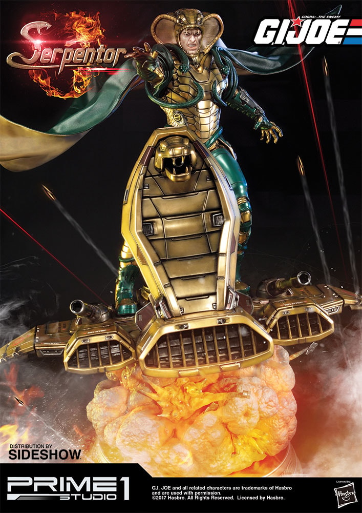G.I. Joe Serpentor Statues  Collector Edition (Prototype Shown) View 7