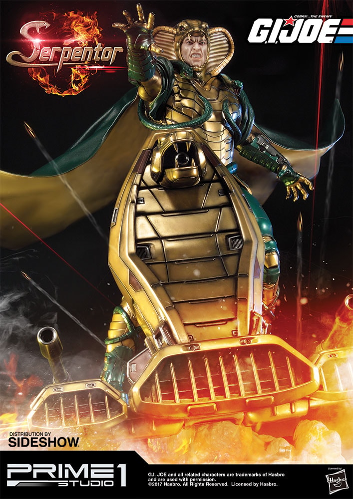 G.I. Joe Serpentor Statues  Collector Edition (Prototype Shown) View 8