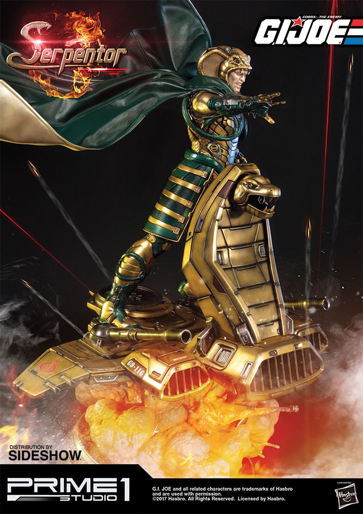 G.I. Joe Serpentor Statues  Collector Edition (Prototype Shown) View 9