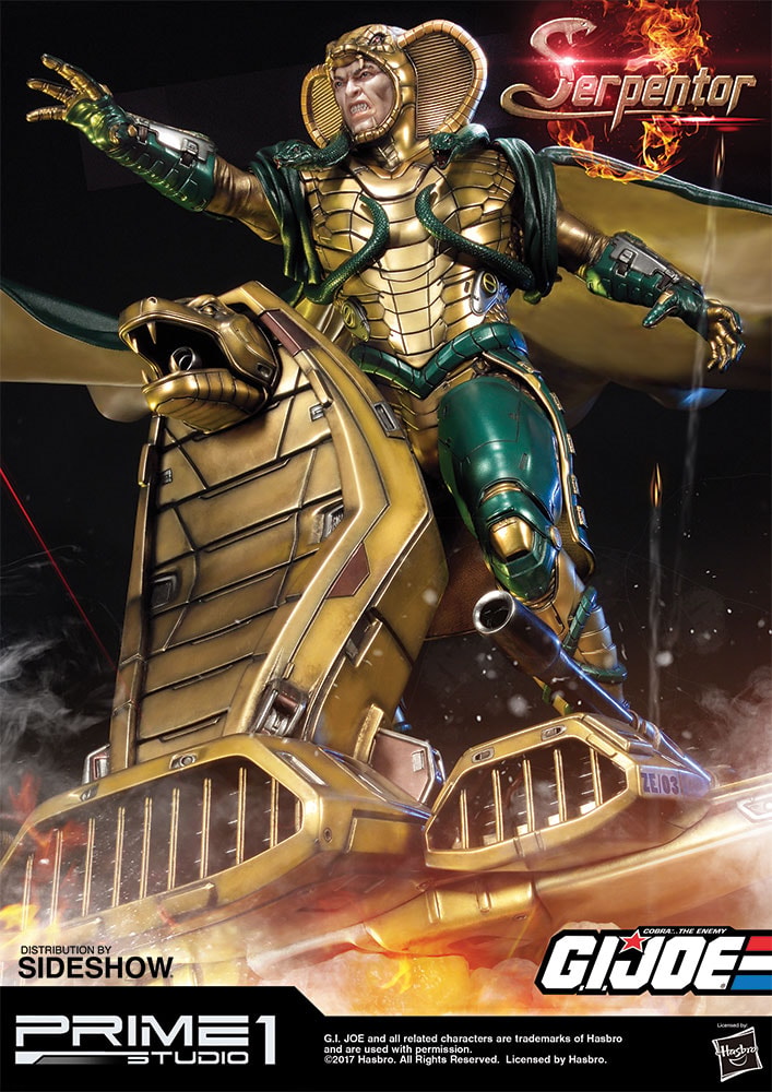 G.I. Joe Serpentor Statues  Collector Edition (Prototype Shown) View 11