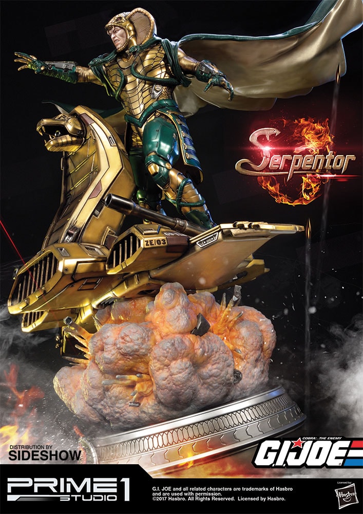 G.I. Joe Serpentor Statues  Collector Edition (Prototype Shown) View 12