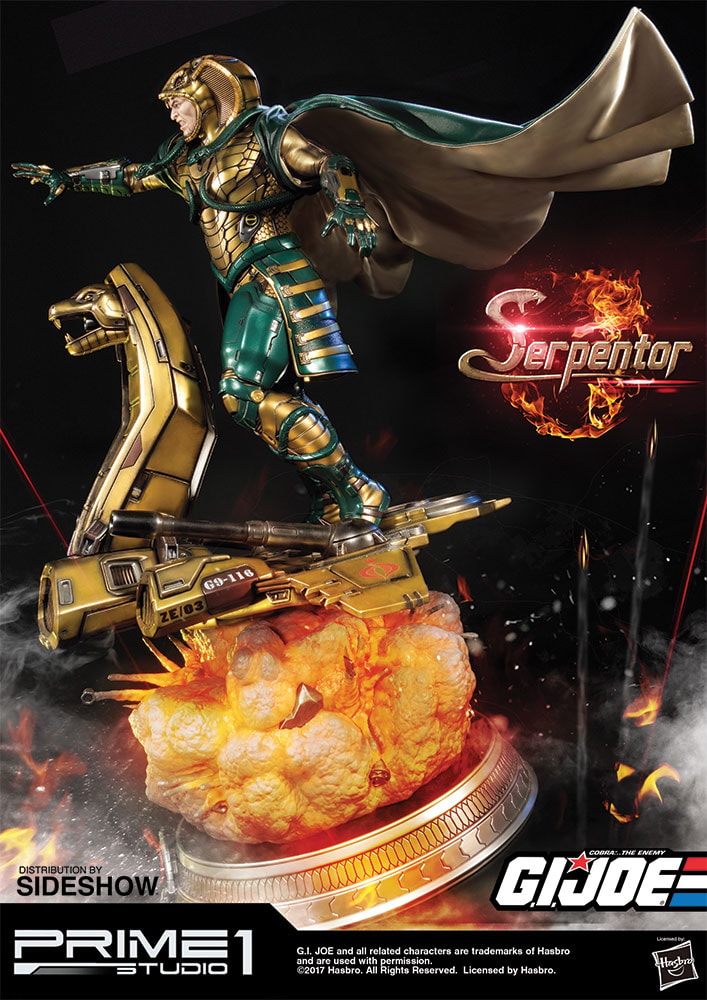 G.I. Joe Serpentor Statues  Collector Edition (Prototype Shown) View 13