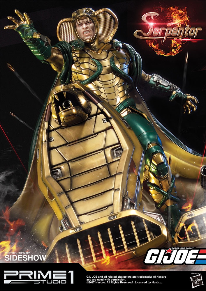 G.I. Joe Serpentor Statues  Collector Edition (Prototype Shown) View 16
