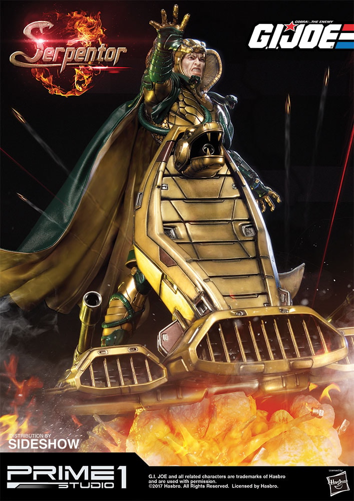 G.I. Joe Serpentor Statues  Collector Edition (Prototype Shown) View 17