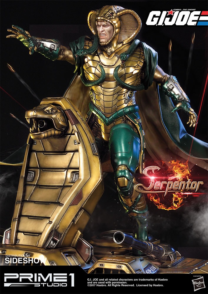G.I. Joe Serpentor Statues  Collector Edition (Prototype Shown) View 18