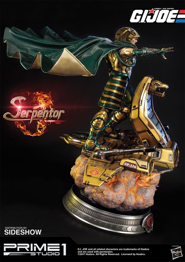 G.I. Joe Serpentor Statues  Collector Edition (Prototype Shown) View 20