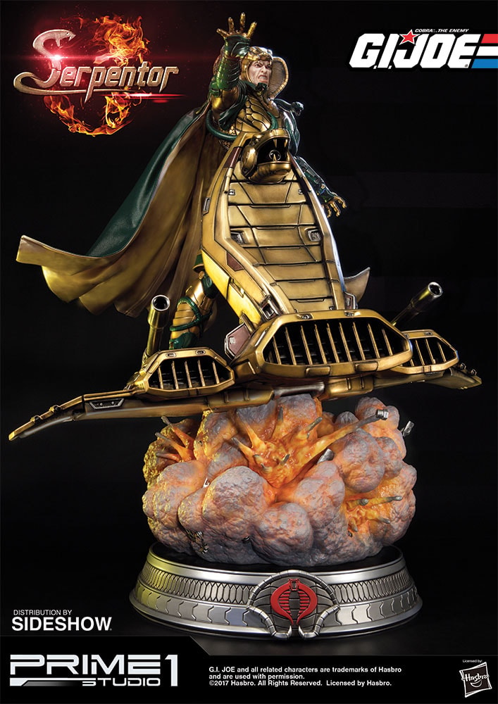 G.I. Joe Serpentor Statues  Collector Edition (Prototype Shown) View 22