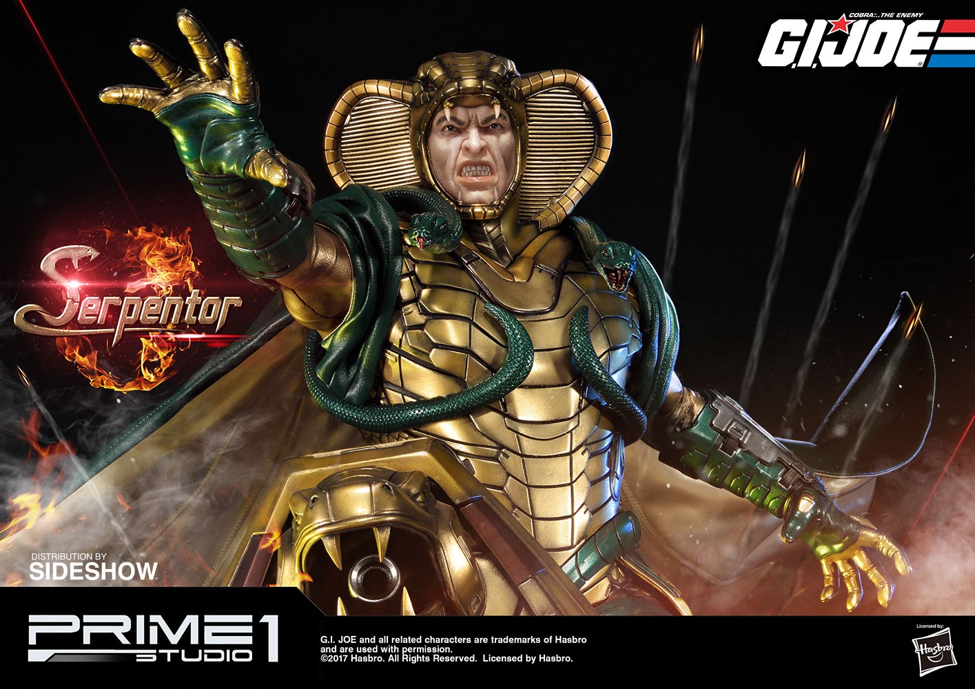 G.I. Joe Serpentor Statues  Collector Edition (Prototype Shown) View 23