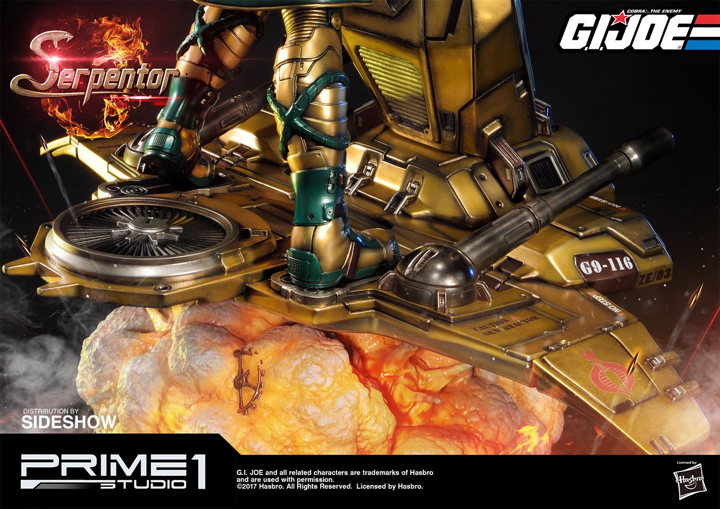 G.I. Joe Serpentor Statues  Collector Edition (Prototype Shown) View 25