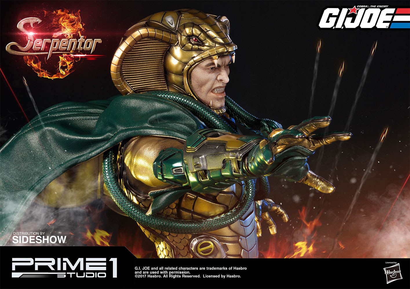 G.I. Joe Serpentor Statues  Collector Edition (Prototype Shown) View 26