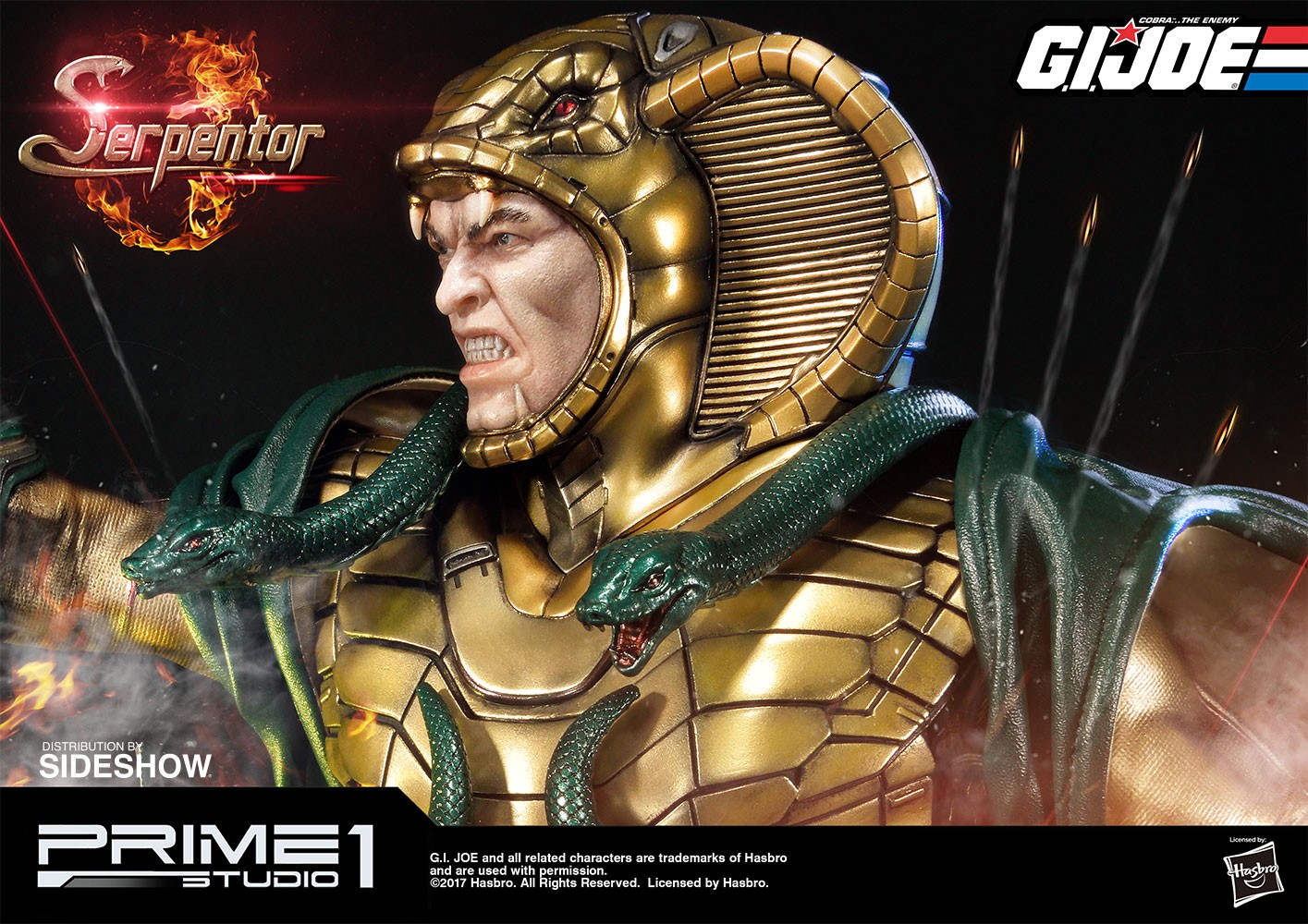 G.I. Joe Serpentor Statues  Collector Edition (Prototype Shown) View 27