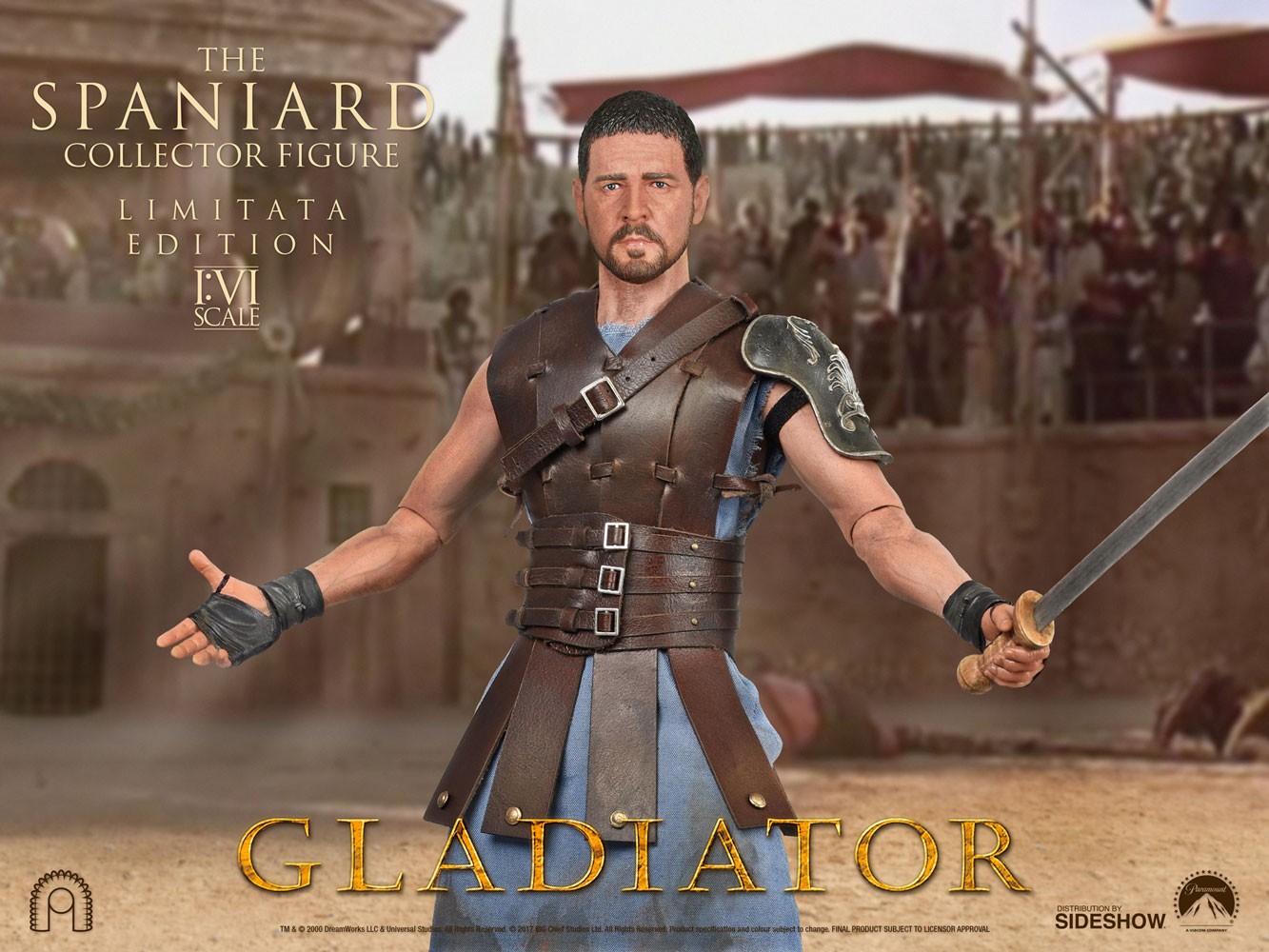 Gladiator The Spaniard Sixth Scale Figure  (Prototype Shown) View 8