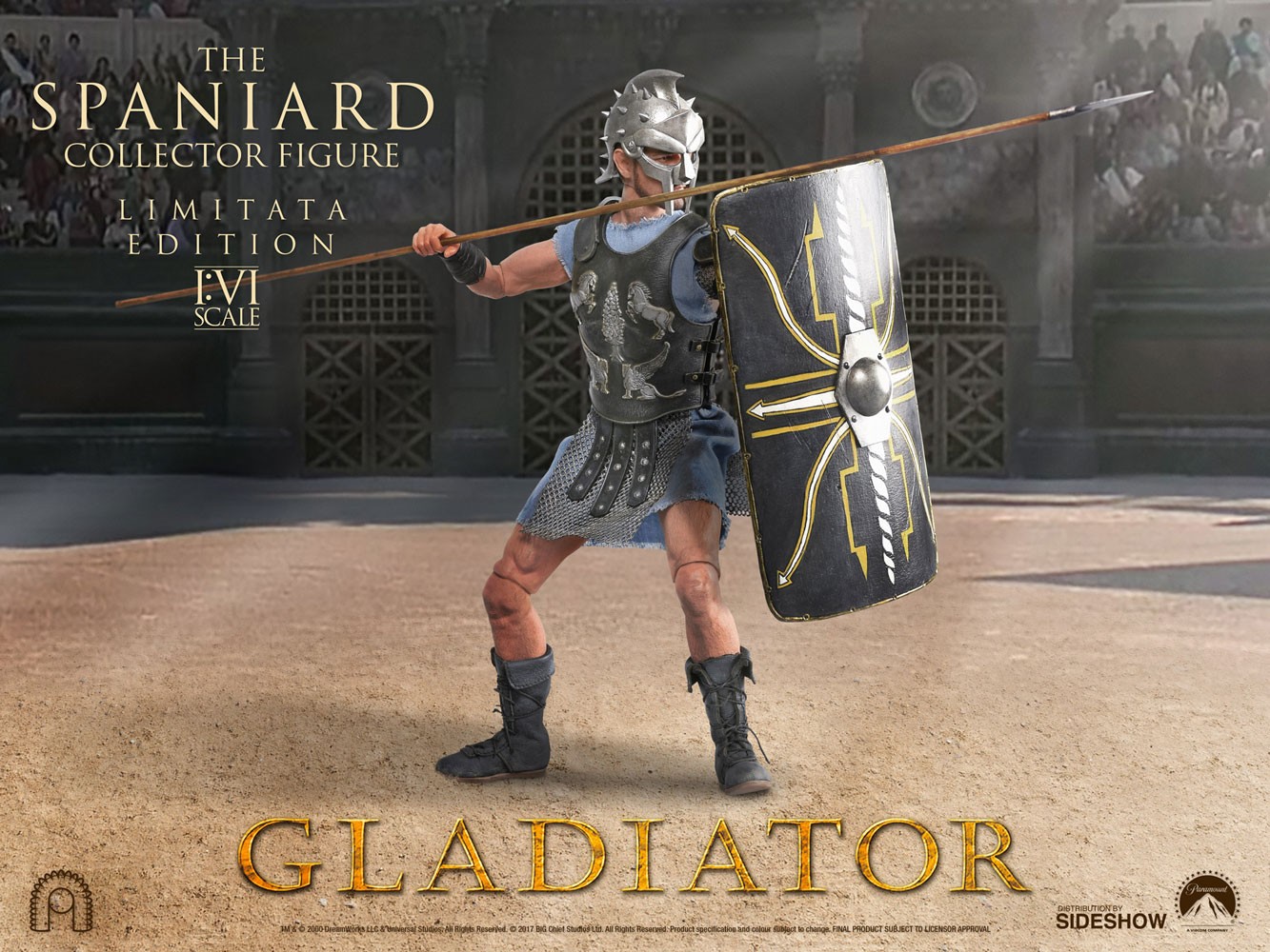 Gladiator The Spaniard Sixth Scale Figure  (Prototype Shown) View 14