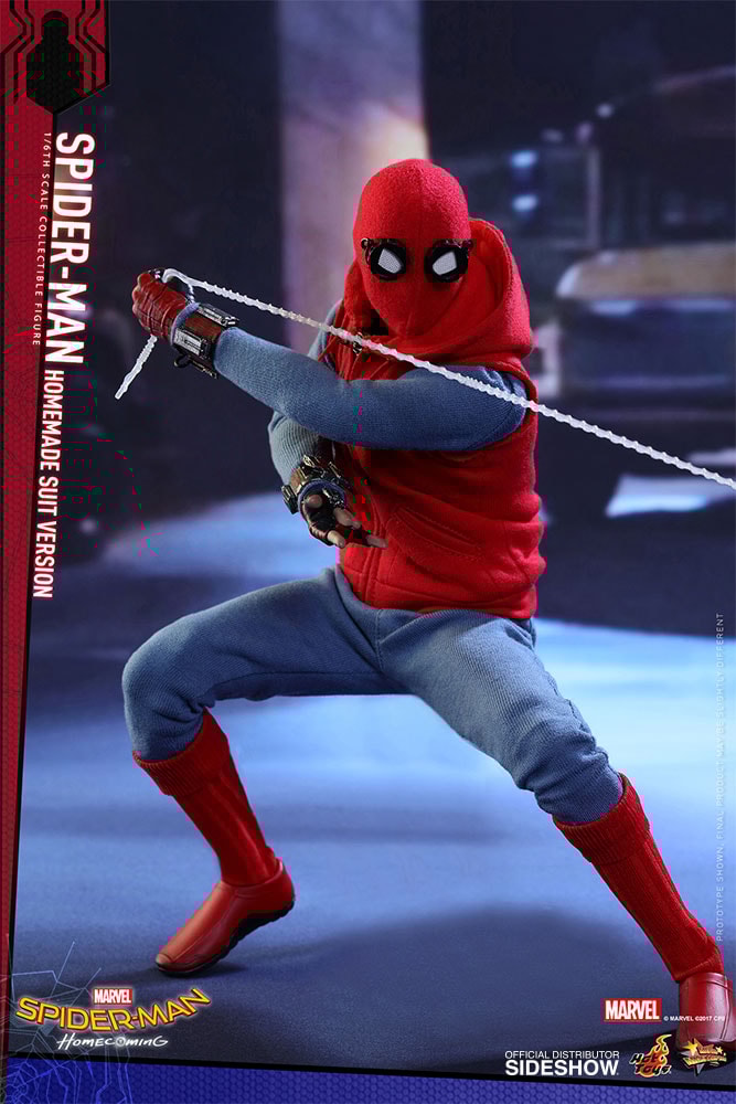 Hot toys sale spider man homemade
