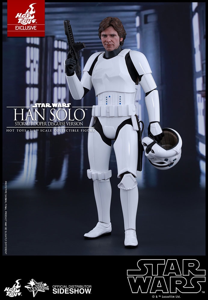 Han Solo Stormtrooper Disguise Version Exclusive Edition - Prototype Shown