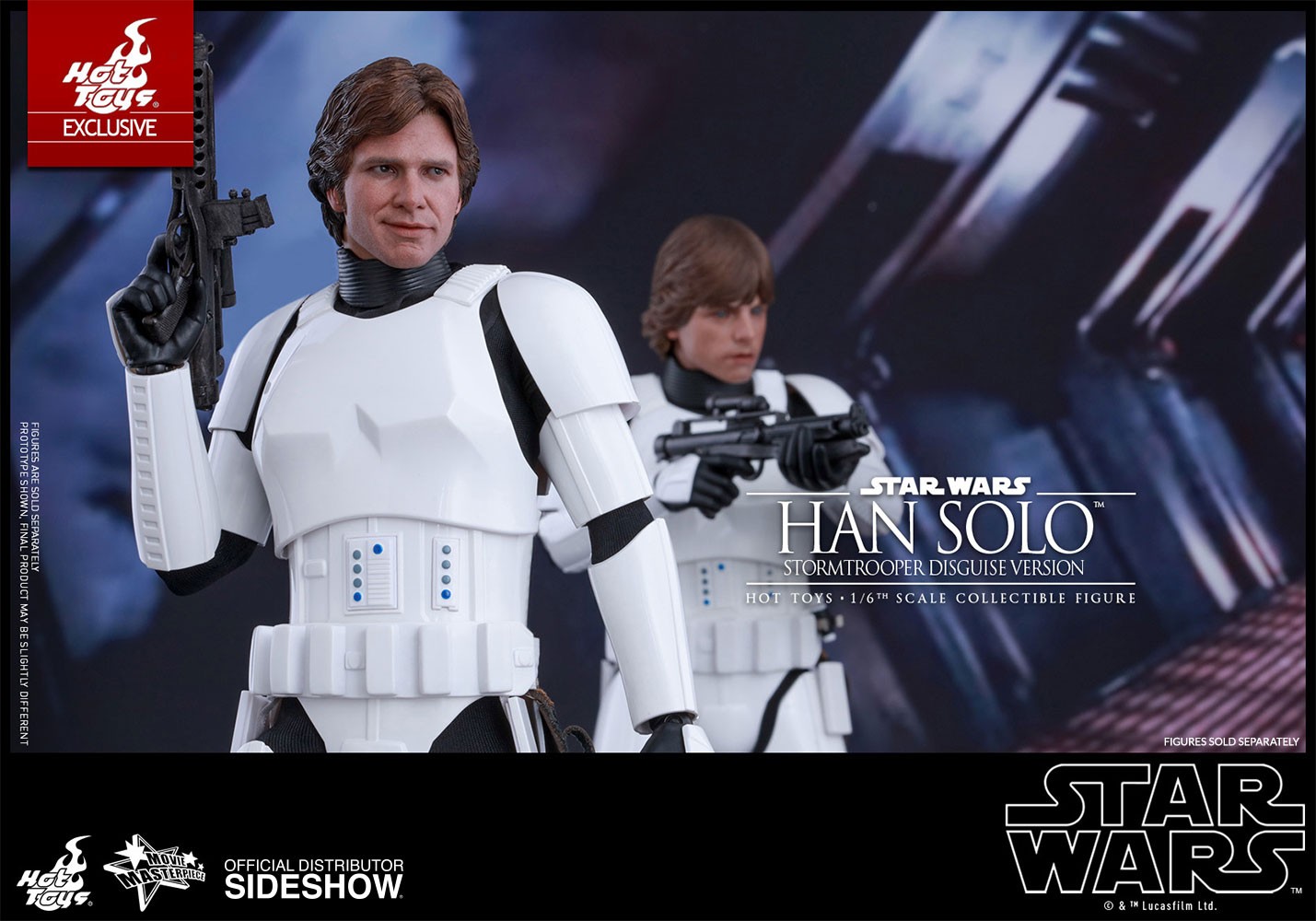 Han Solo Stormtrooper Disguise Version Exclusive Edition - Prototype Shown