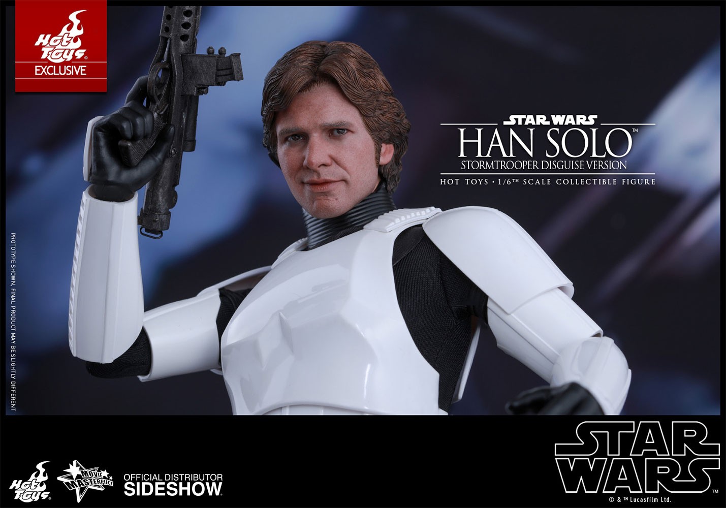 Han Solo Stormtrooper Disguise Version Exclusive Edition - Prototype Shown