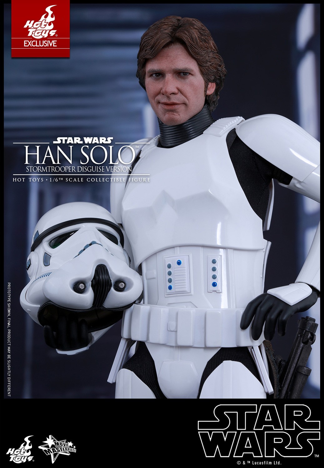 Star Wars Han Solo Stormtrooper Disguise Version Sixth Scale