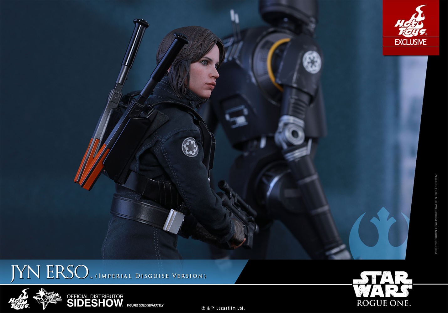 SF・ファンタジー・ホラー Hot Toys JYN Imperial Disguise Version Star Wars Jyn Erso Imperial Disguise Version Sixth Scale Fig