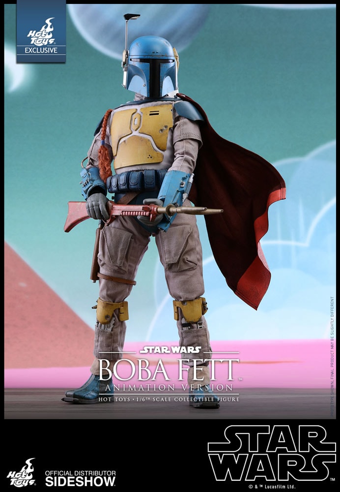Boba fett sale animated hot toys