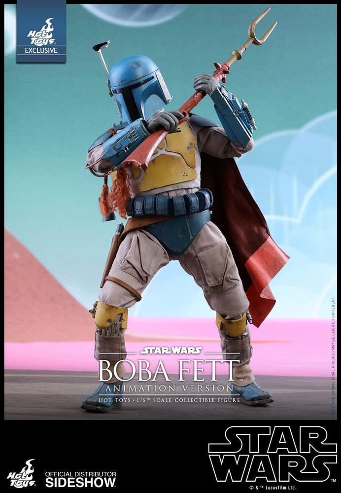 Star Wars Boba Fett Animation Version Sixth Scale Figure by
