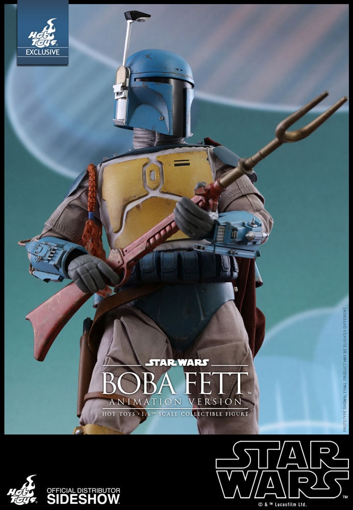 Star Wars Boba Fett Animation Version Sixth Scale Figure by