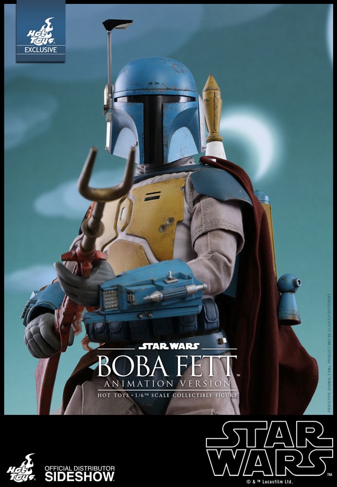 Hot toys store boba fett animated