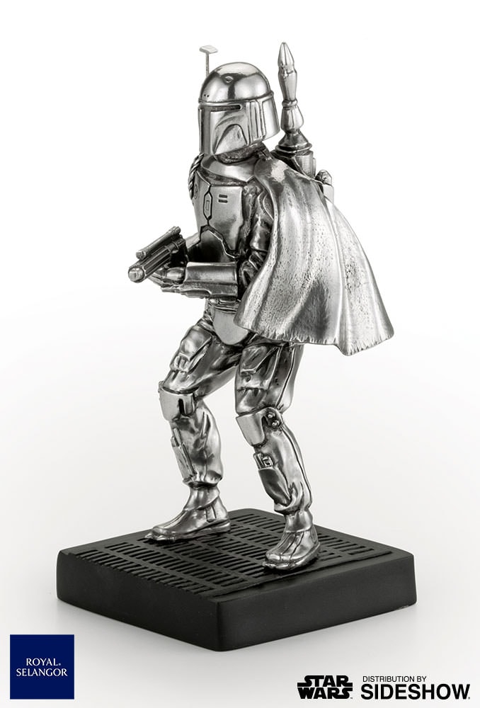 Star Wars Boba Fett Figurine Pewter Collectible  (Prototype Shown) View 4