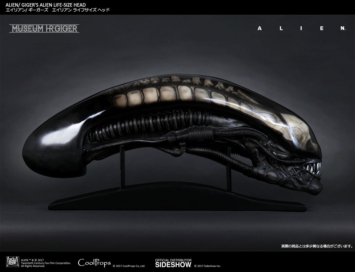 Alien Head Prop Replica by H.R. Giger | Sideshow Collectibles