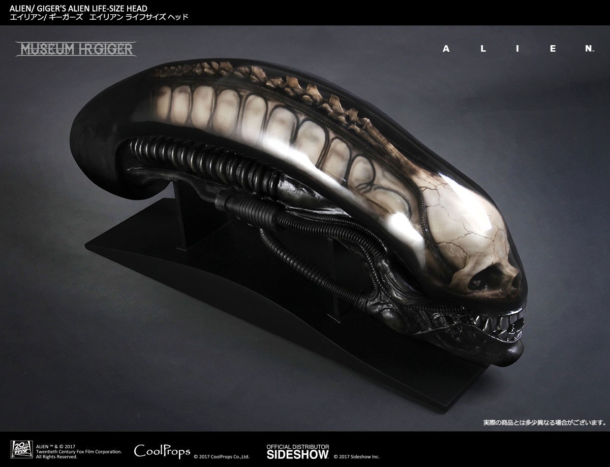 coolprops エイリアン ライフサイズ ビッグチャップ sideshow Alien Alien New Warrior Life-Size Head Prop Replica by CoolP