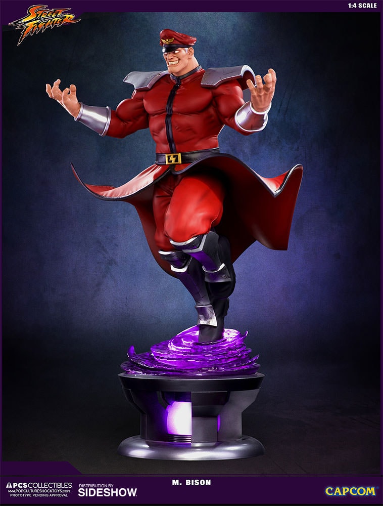 Street Fighter M. Bison Statues  (Prototype Shown) View 4