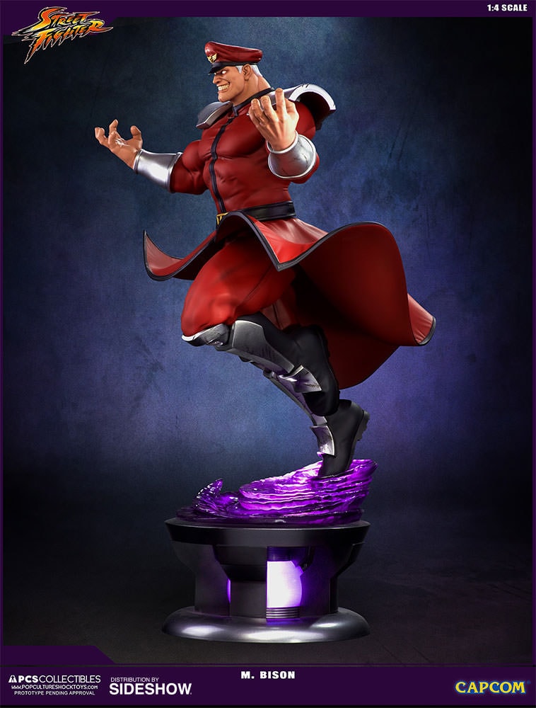 Street Fighter M. Bison Statues  (Prototype Shown) View 6