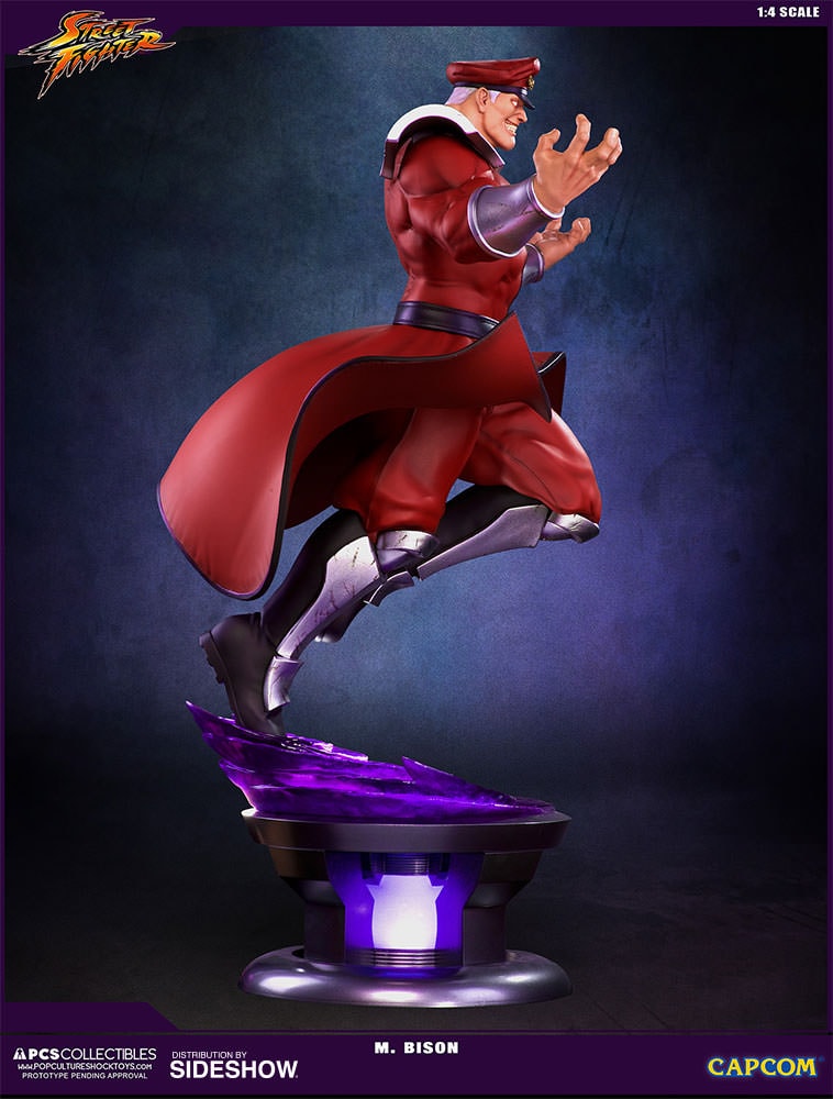 Street Fighter M. Bison Statues  (Prototype Shown) View 9