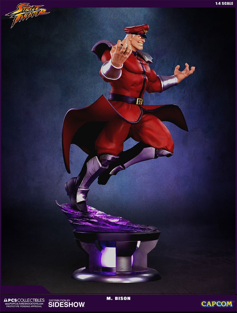Street Fighter M. Bison Statues  (Prototype Shown) View 10