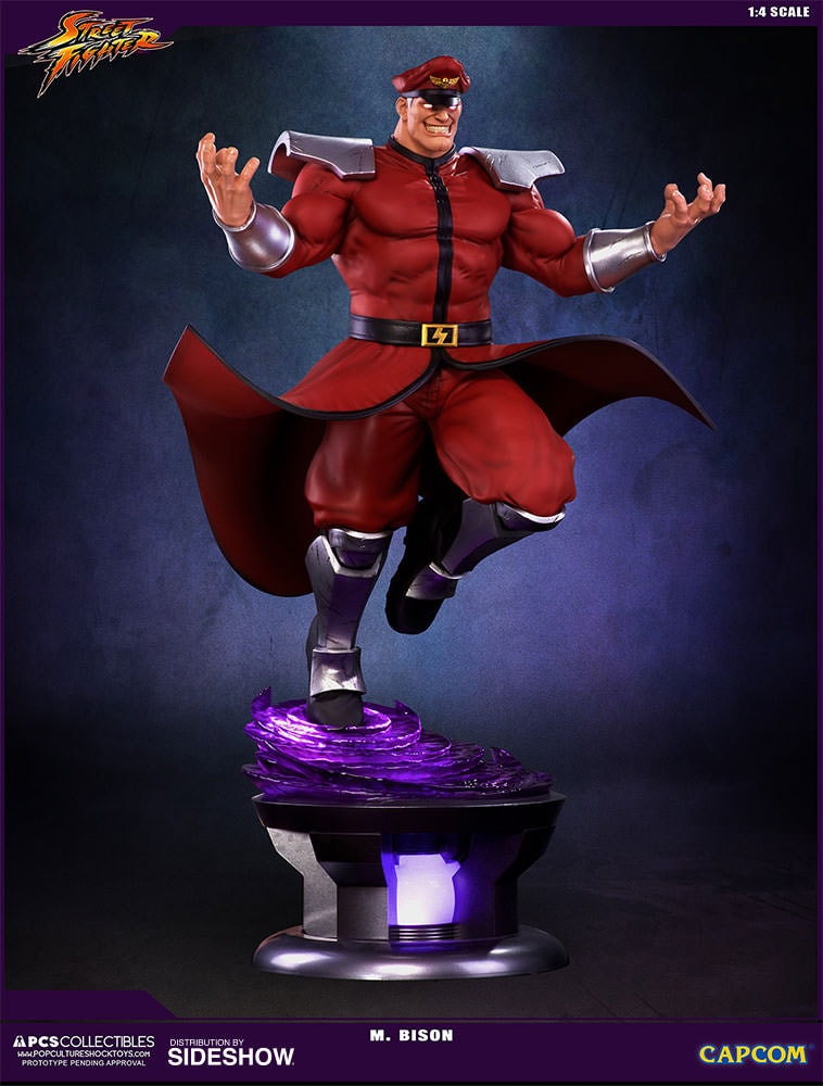 Street Fighter M. Bison Statues  (Prototype Shown) View 11