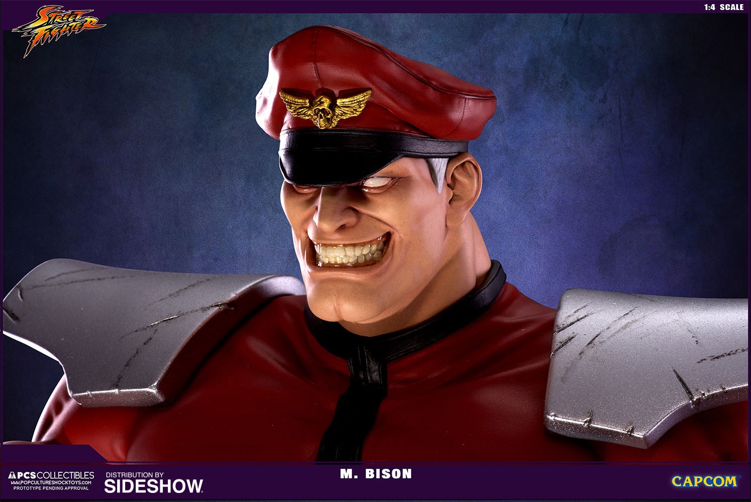 Street Fighter M. Bison Statues  (Prototype Shown) View 16
