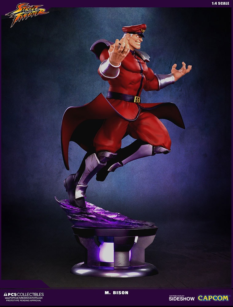 Street Fighter M Bison Psycho Drive Statues  Exclusive Edition View 16
