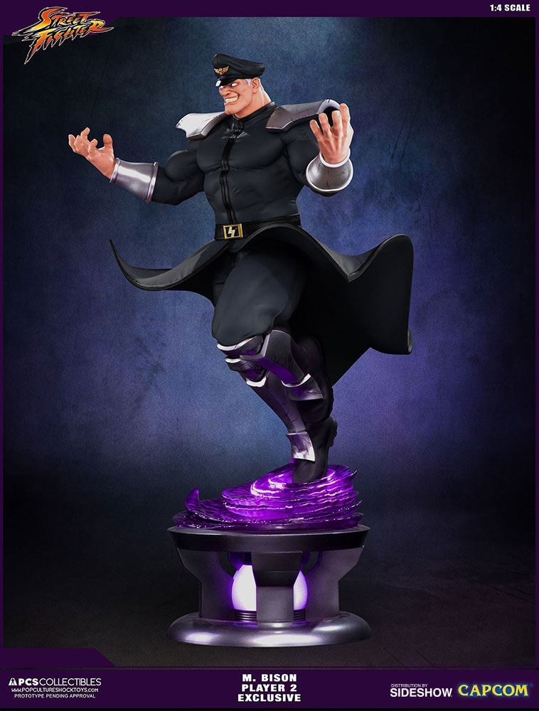 Street Fighter M Bison Player 2 Statues  Exclusive Edition View 2