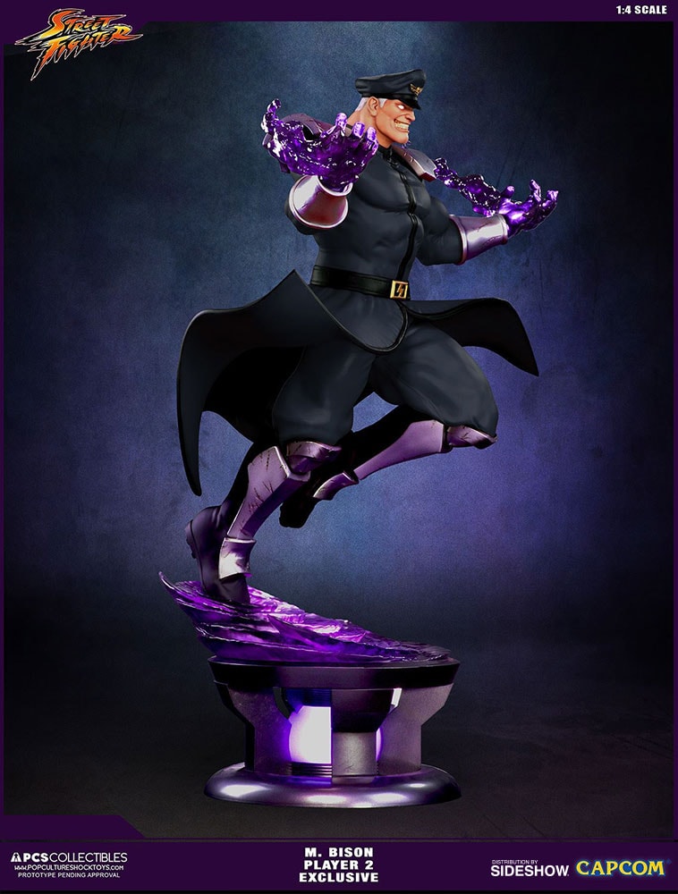 Street Fighter M Bison Player 2 Statues  Exclusive Edition View 10