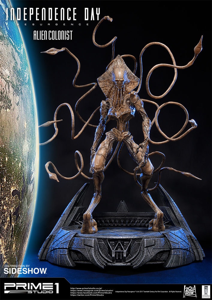 Independence Day: Resurgence Alien Colonist Statues  (Prototype Shown) View 3