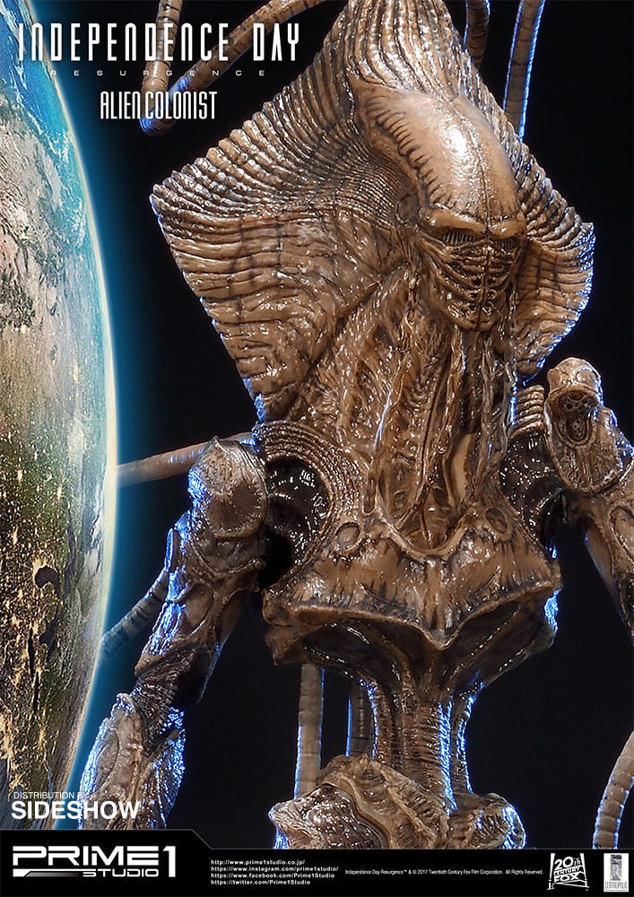 Independence Day: Resurgence Alien Colonist Statues  (Prototype Shown) View 4