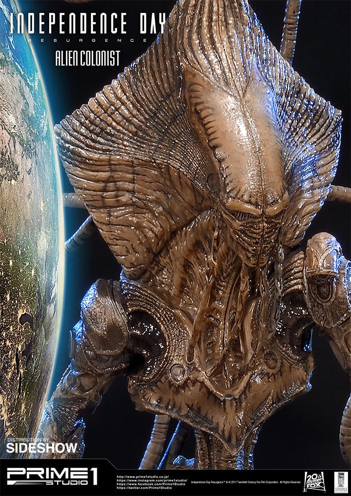 Independence Day: Resurgence Alien Colonist Statues  (Prototype Shown) View 6