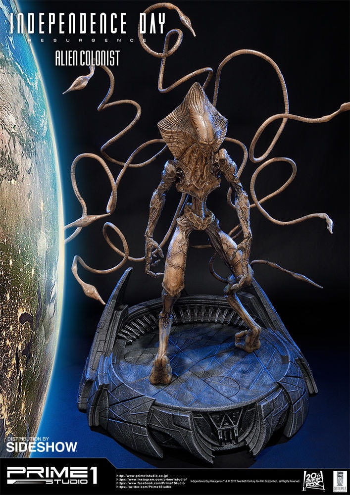 Independence Day: Resurgence Alien Colonist Statues  (Prototype Shown) View 7